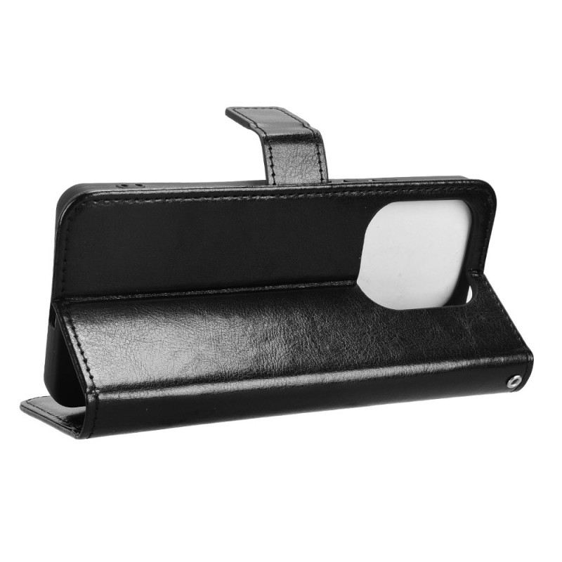 Bőrtok Xiaomi Redmi Note 14 4g Feltűnő Műbőr