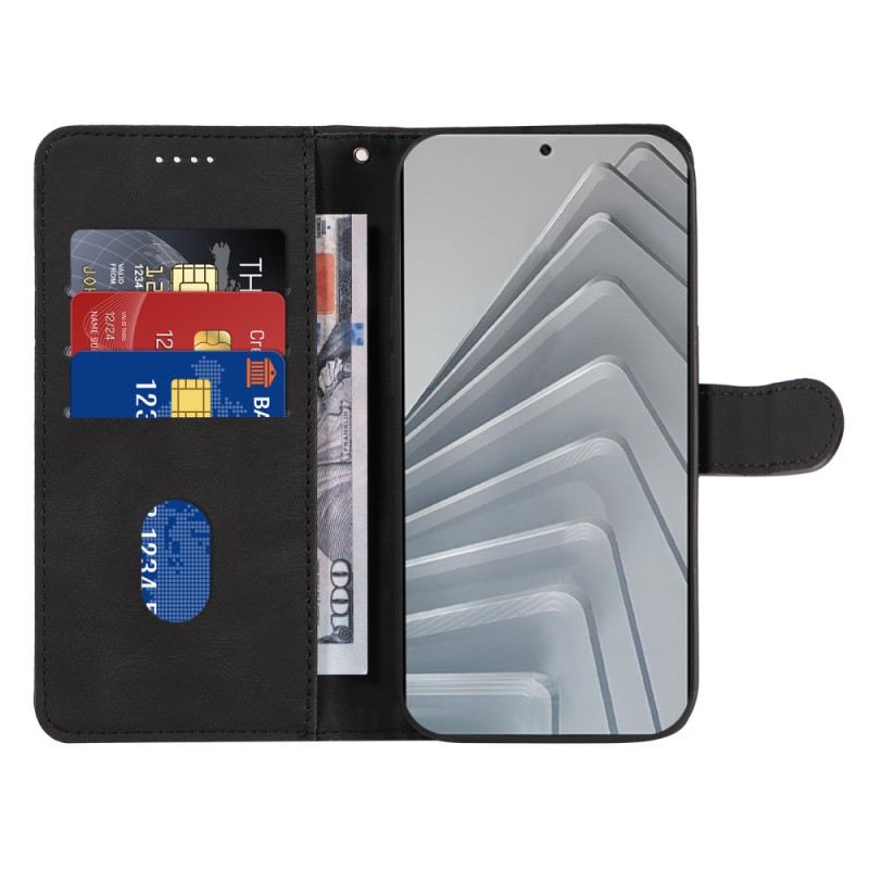 Bőrtok Xiaomi Redmi Note 14 4g Hullámos Vonalak