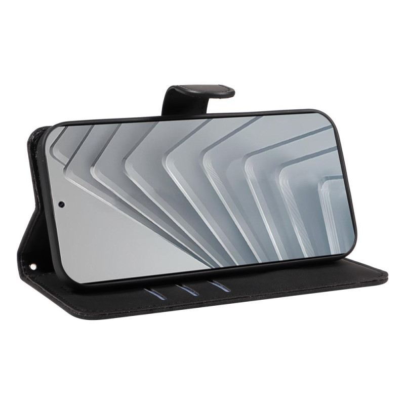 Bőrtok Xiaomi Redmi Note 14 4g Hullámos Vonalak