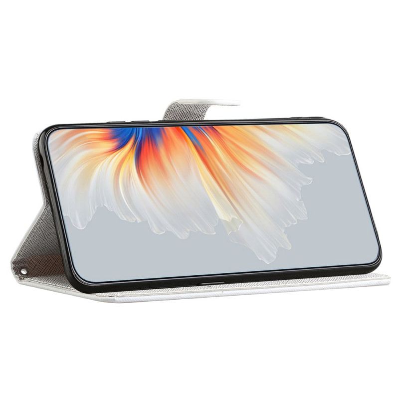 Bőrtok Xiaomi Redmi Note 14 4g Leopárd