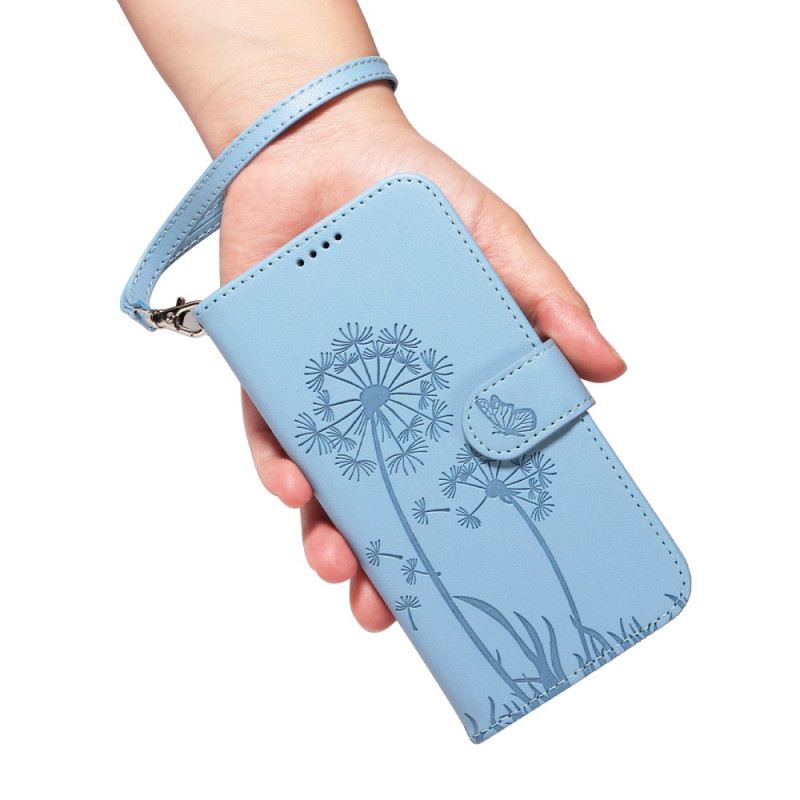 Bőrtok Xiaomi Redmi Note 14 4g Pitypangok