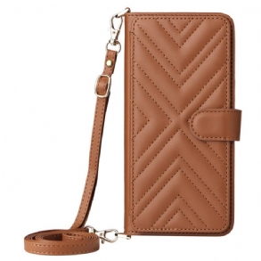 Bőrtok Xiaomi Redmi Note 14 4g Prémium Pénztárca Pánttal És Vállpánttal