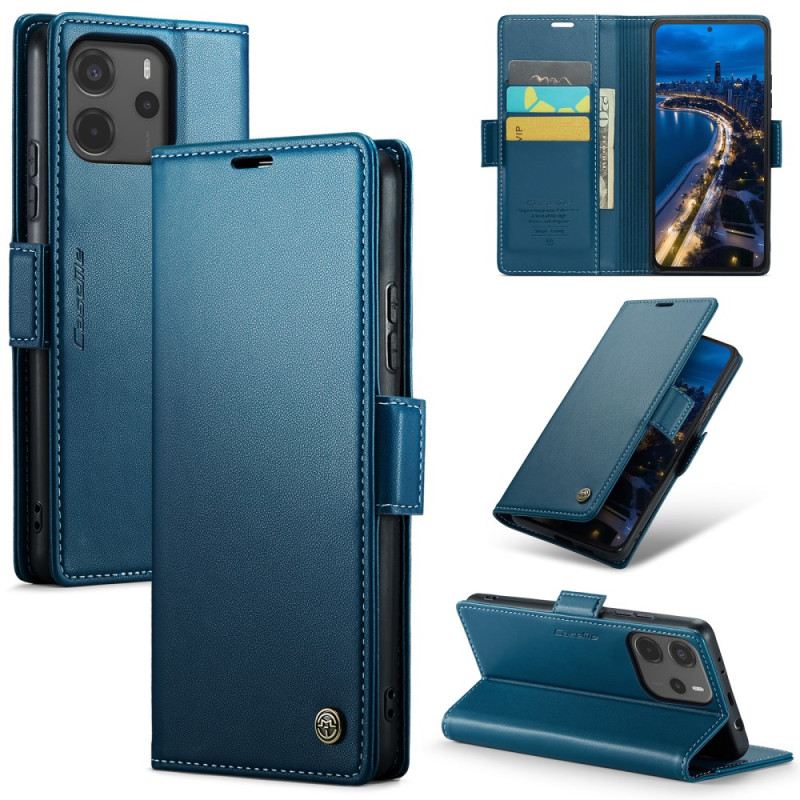 Bőrtok Xiaomi Redmi Note 14 4g Rfid Blokkoló Technológia