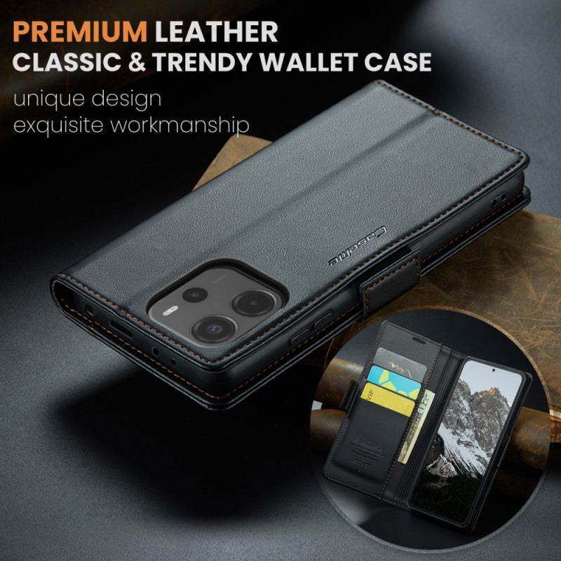 Bőrtok Xiaomi Redmi Note 14 4g Rfid Blokkoló Technológia