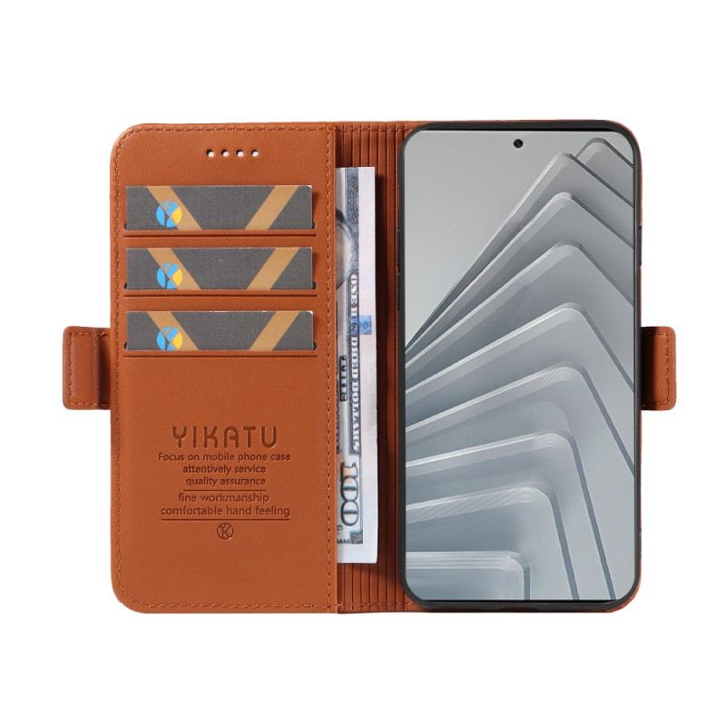 Bőrtok Xiaomi Redmi Note 14 4g Yikatu