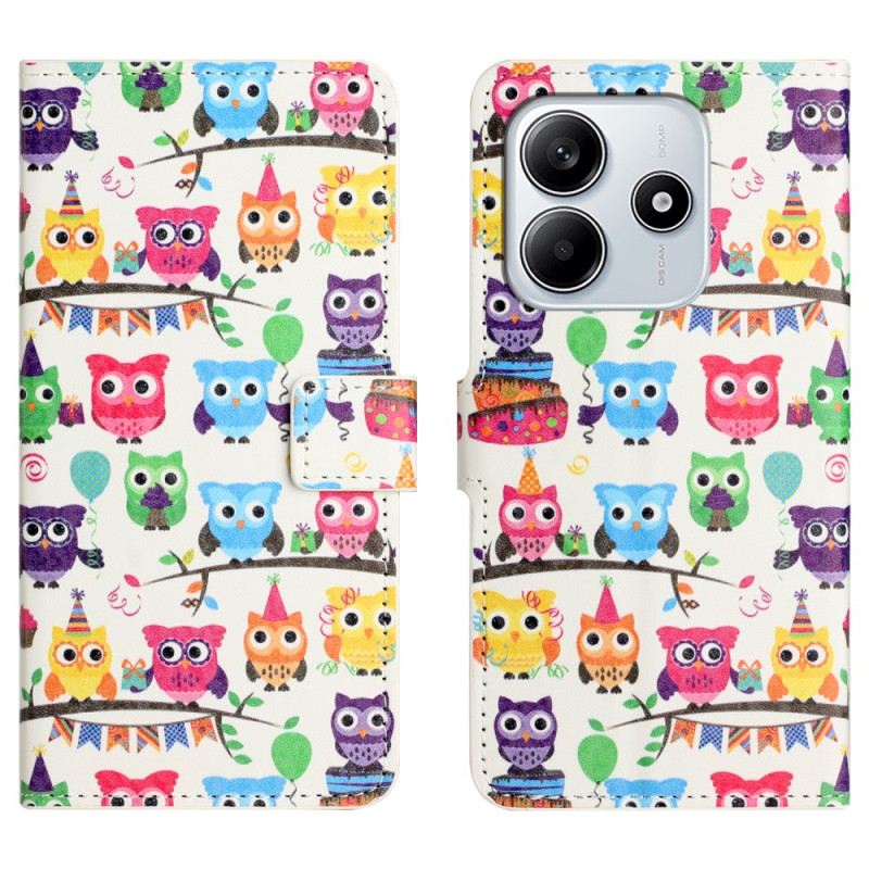 Fliptok Xiaomi Redmi Note 14 4g Bagoly Törzs