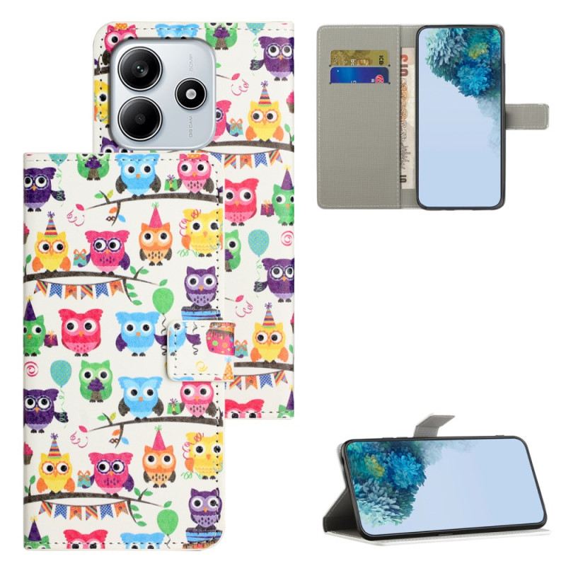 Fliptok Xiaomi Redmi Note 14 4g Bagoly Törzs