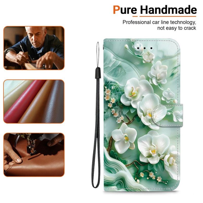 Fliptok Xiaomi Redmi Note 14 4g Jáde Virágok