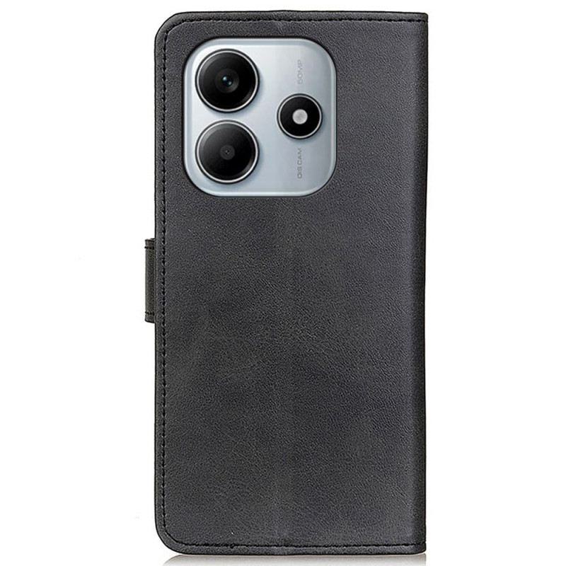 Fliptok Xiaomi Redmi Note 14 4g Matt Műbőr