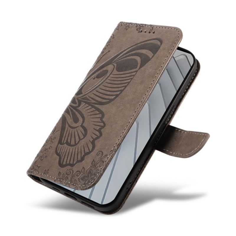 Fliptok Xiaomi Redmi Note 14 4g Pillangómintás