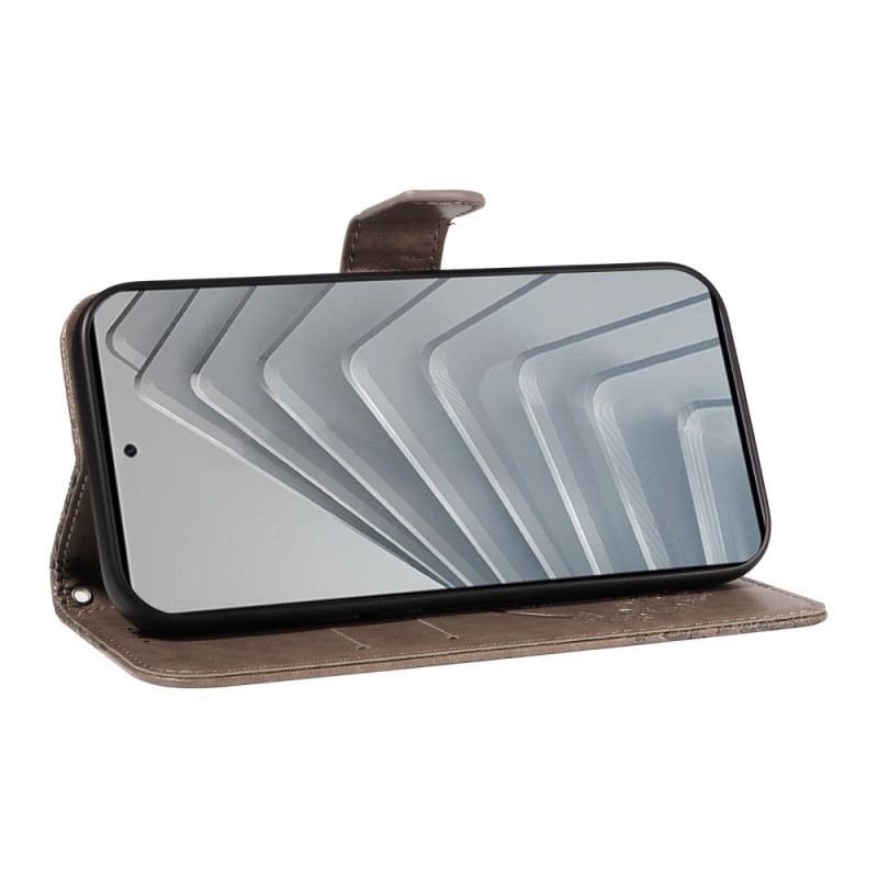 Fliptok Xiaomi Redmi Note 14 4g Pillangómintás