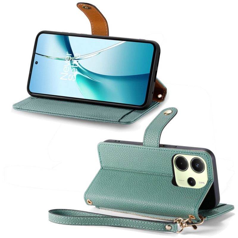 Fliptok Xiaomi Redmi Note 14 4g Szív Mintás Pénztárca