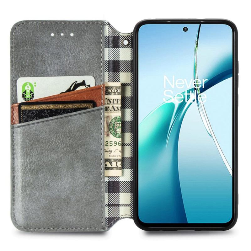 Fliptok Xiaomi Redmi Note 14 4g Vintage Bőrhatású Gyémántmintás