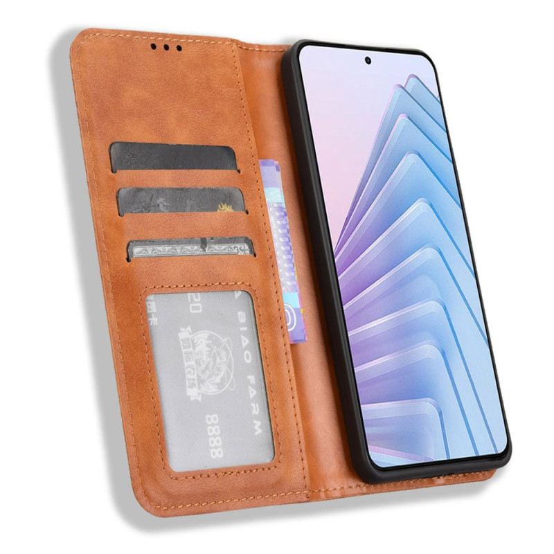 Fliptok Xiaomi Redmi Note 14 4g Vintage Szegély