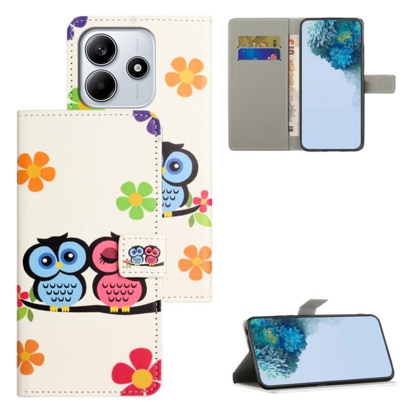 Kinyitható Tokok Xiaomi Redmi Note 14 4g Bagolypár