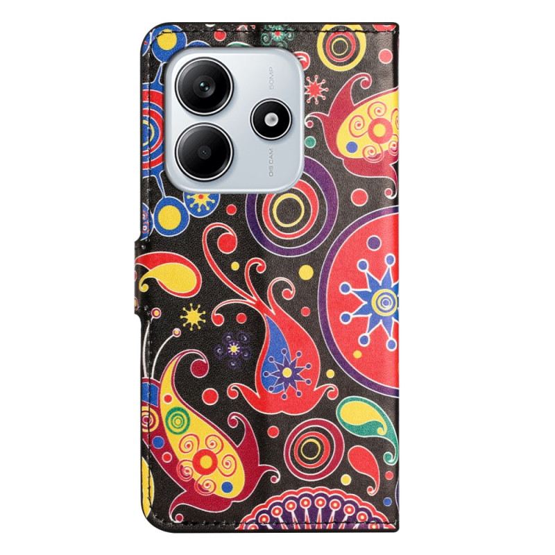 Kinyitható Tokok Xiaomi Redmi Note 14 4g Galaxisminta