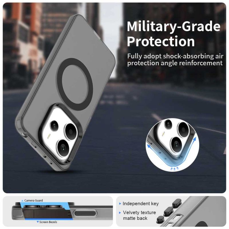 Tok Xiaomi Redmi Note 14 4g Magsafe Kompatibilis Színezett