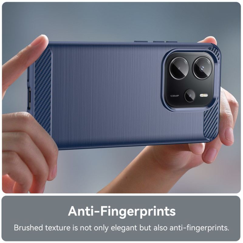 Tok Xiaomi Redmi Note 14 4g Szálcsiszolt Szénszálas