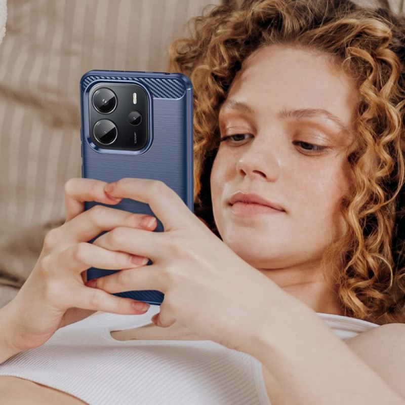 Tok Xiaomi Redmi Note 14 4g Szálcsiszolt Szénszálas