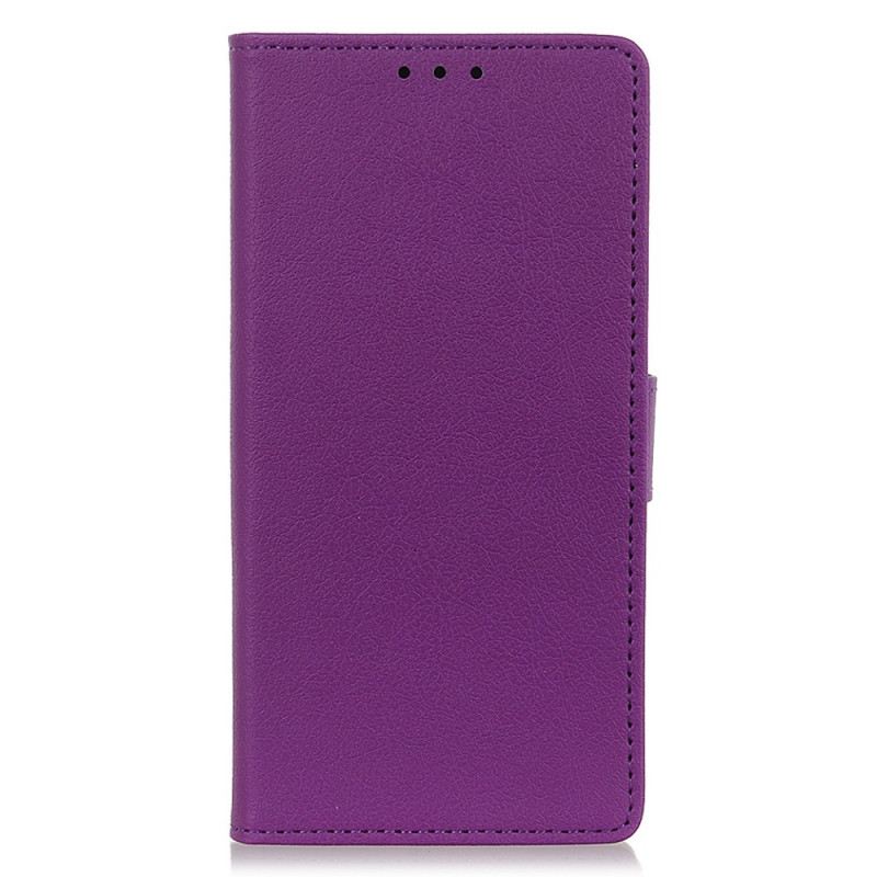 Fliptok / Bőrtok Sony Xperia Pro-I Klasszikus Bőr Hatás