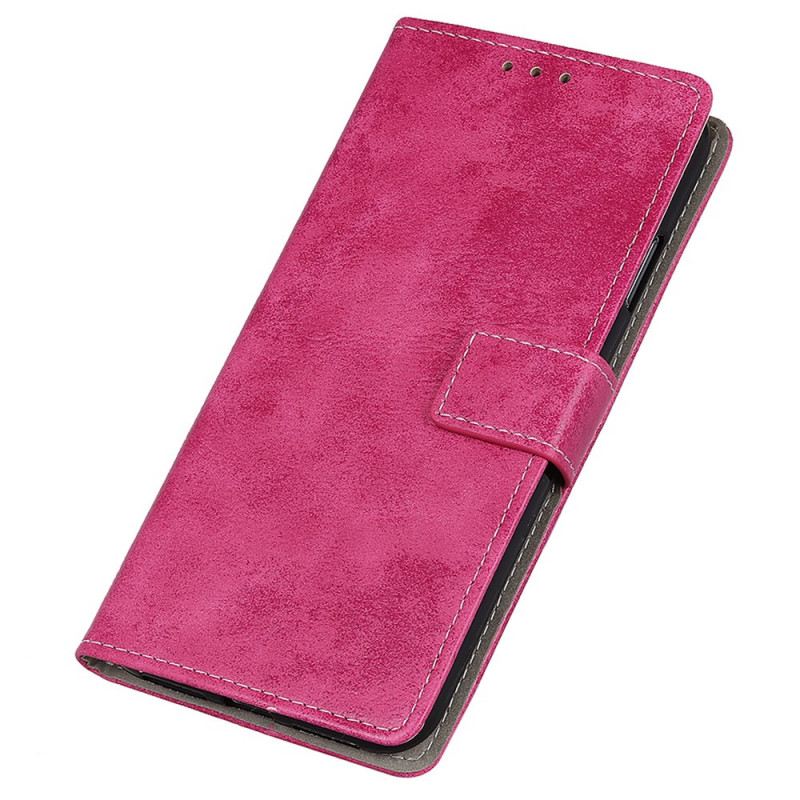 Fliptok Sony Xperia Pro-I Vintage Bőr Hatás