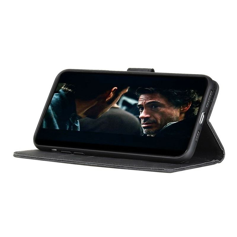 Fliptok / Bőrtok Xiaomi Redmi 9 Matt Vintage Bőrhatású Khazneh