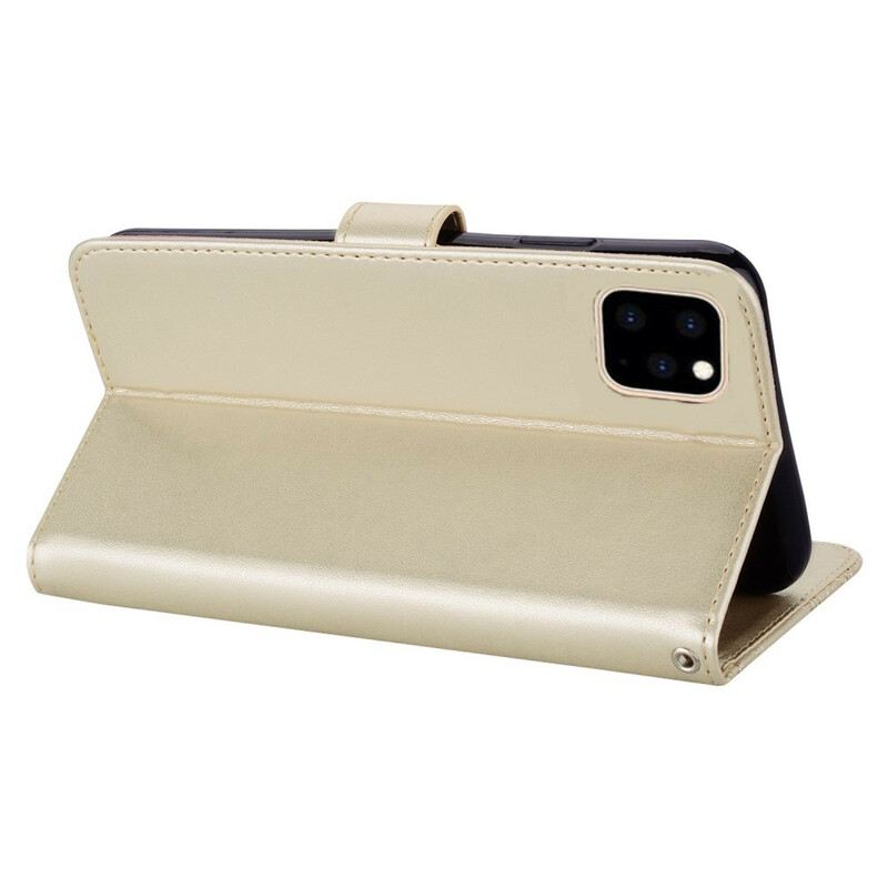 Fliptok / Bőrtok iPhone 12 Mini Bagoly Mandala És Varázsa