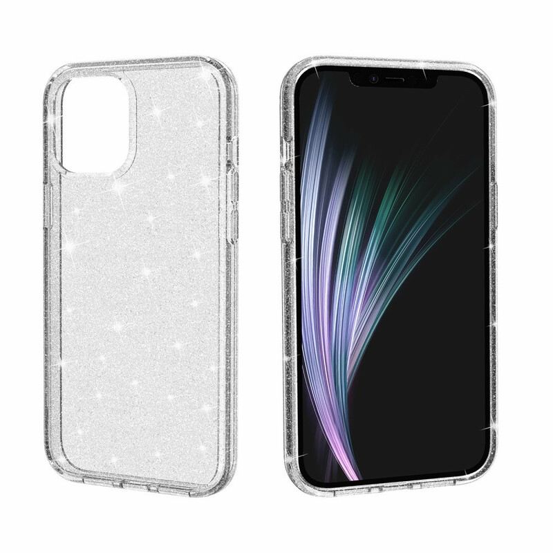 Tok iPhone 12 Mini Átlátszó Flitterek