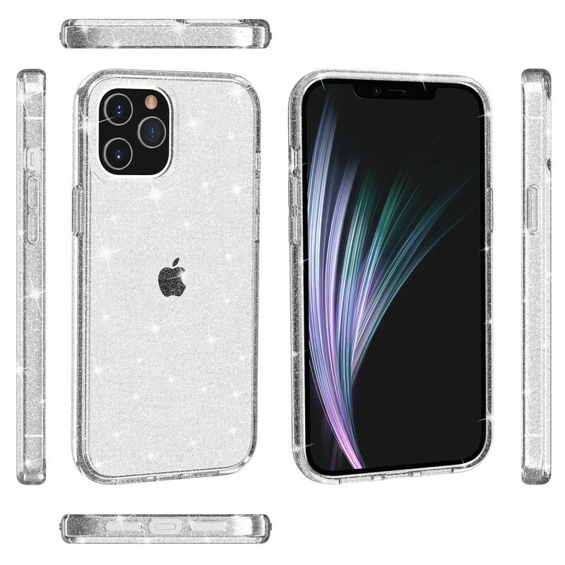 Tok iPhone 12 Mini Átlátszó Flitterek