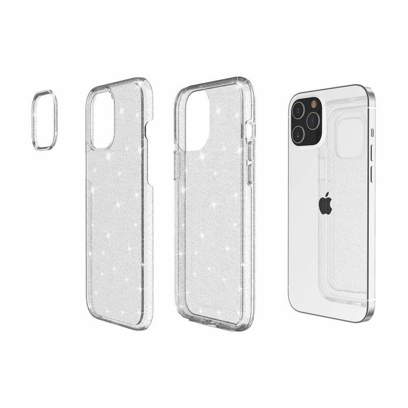 Tok iPhone 12 Mini Átlátszó Flitterek