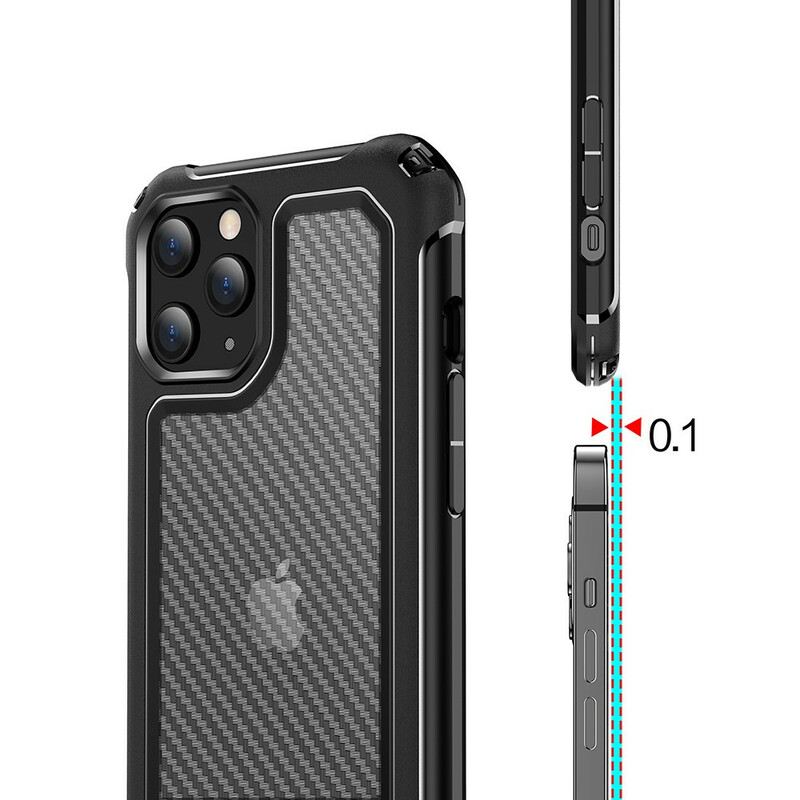 Tok iPhone 12 Mini Varrat Nélküli Szénszálas Textúra