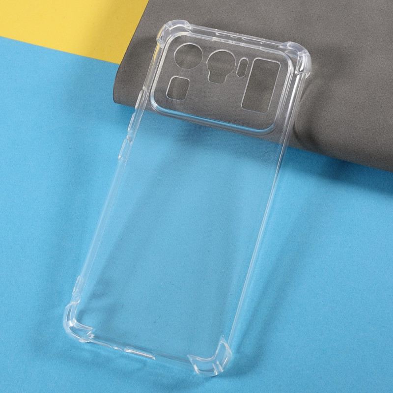 Telefontok Xiaomi Mi 11 Ultra Varrat Nélküli Megerősített Sarkok
