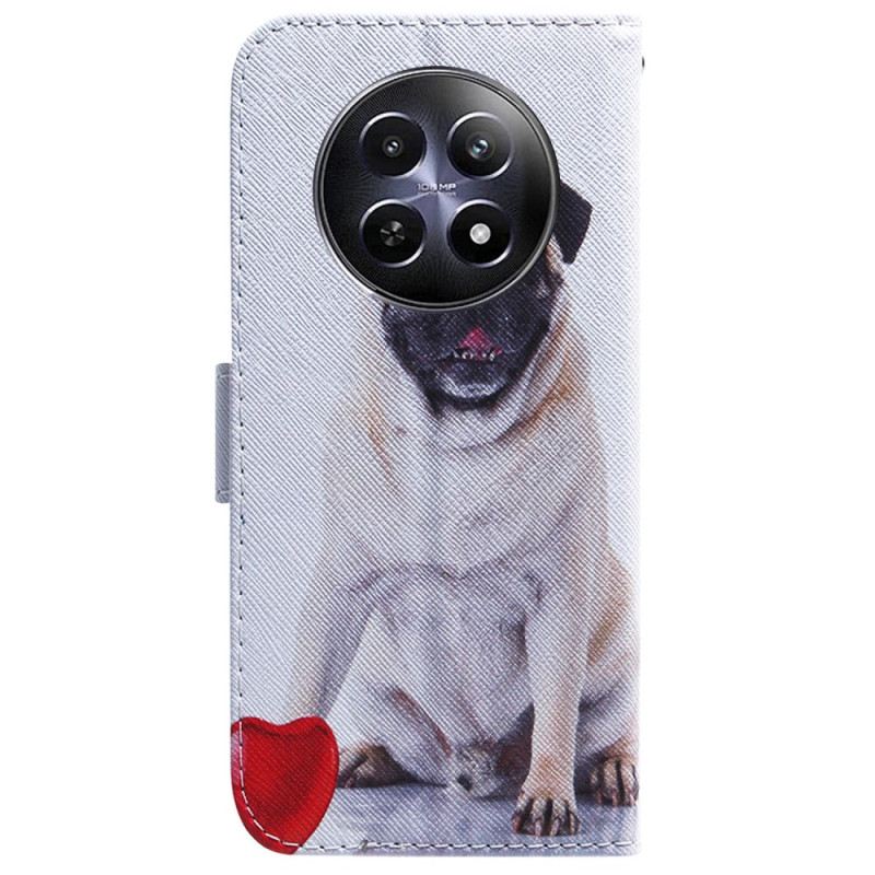 Fliptok Realme 12 / 12x 5g Mopszkutya