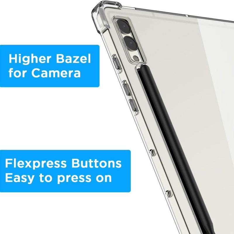 Telefontok Samsung Galaxy Tab S9 Fe Plus Átlátszó Hd