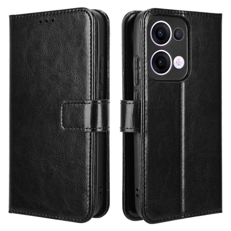 Bőrtok Oppo Reno 13 5g Feltűnő Műbőr