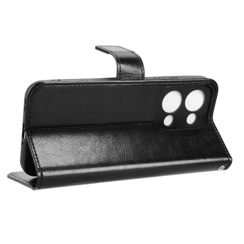 Bőrtok Oppo Reno 13 5g Feltűnő Műbőr