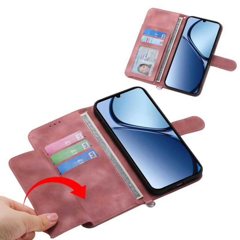 Bőrtok Oppo Reno 13 5g Mandala Mintás Pénztárca