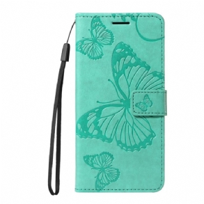 Bőrtok Oppo Reno 13 5g Óriás Pillangók