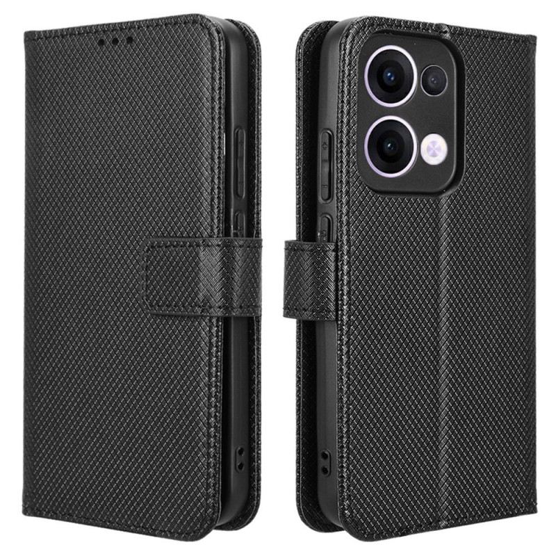 Bőrtok Oppo Reno 13 5g Pöttyös Szíj