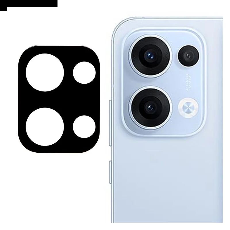 Edzett Üveg Lencsevédő Oppo Reno 13 5g Készülékhez (fekete Változat)