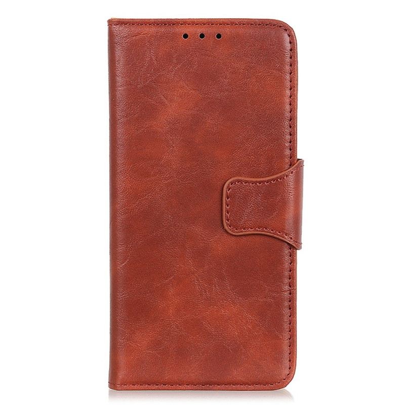 Fliptok / Bőrtok Xiaomi 13 Hasított Bőr Megfordítható Kapocs