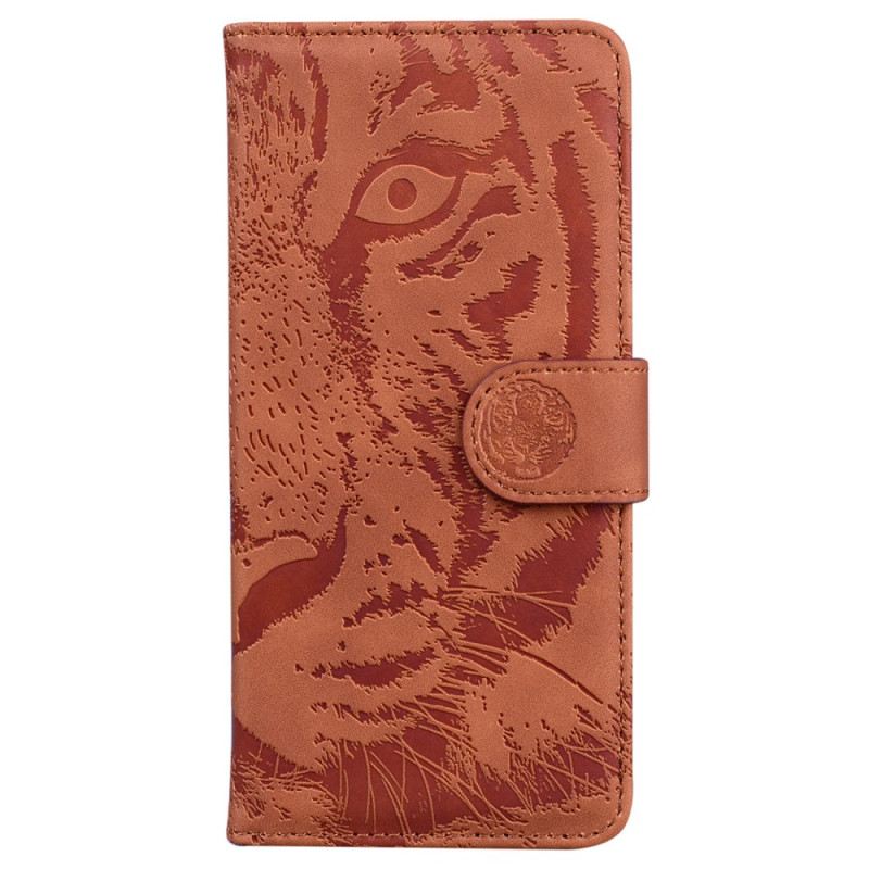 Fliptok / Bőrtok Xiaomi 13 Tigris Lábnyom
