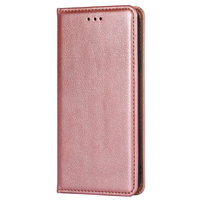 Fliptok Xiaomi 13 Bőrtok Műbőr Varrás