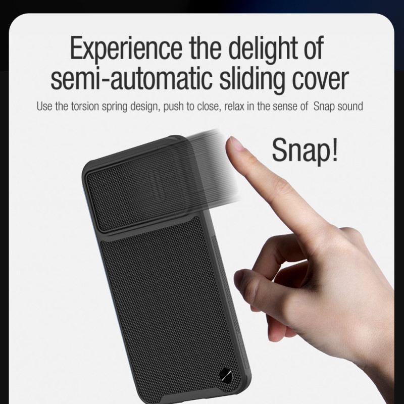 Telefontok Xiaomi 13 Camshield Texture Nylon Nillkin