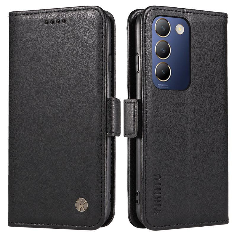 Bőrtok Vivo V40 Se 5g Yikatu