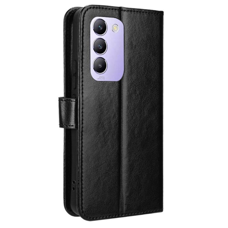 Fliptok Vivo V40 Se 5g Feltűnő Műbőr Pánttal