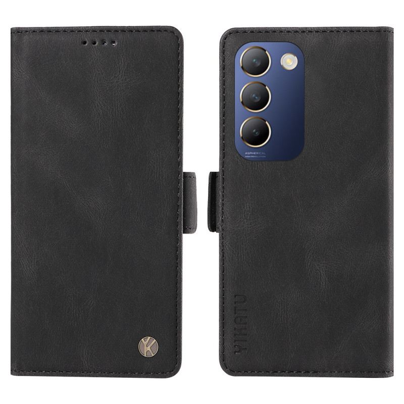 Fliptok Vivo V40 Se 5g Yikatu Velúr Hatású