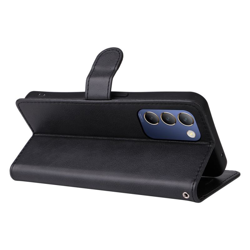 Kinyitható Tokok Vivo V40 Se 5g Egyszínű Műbőr