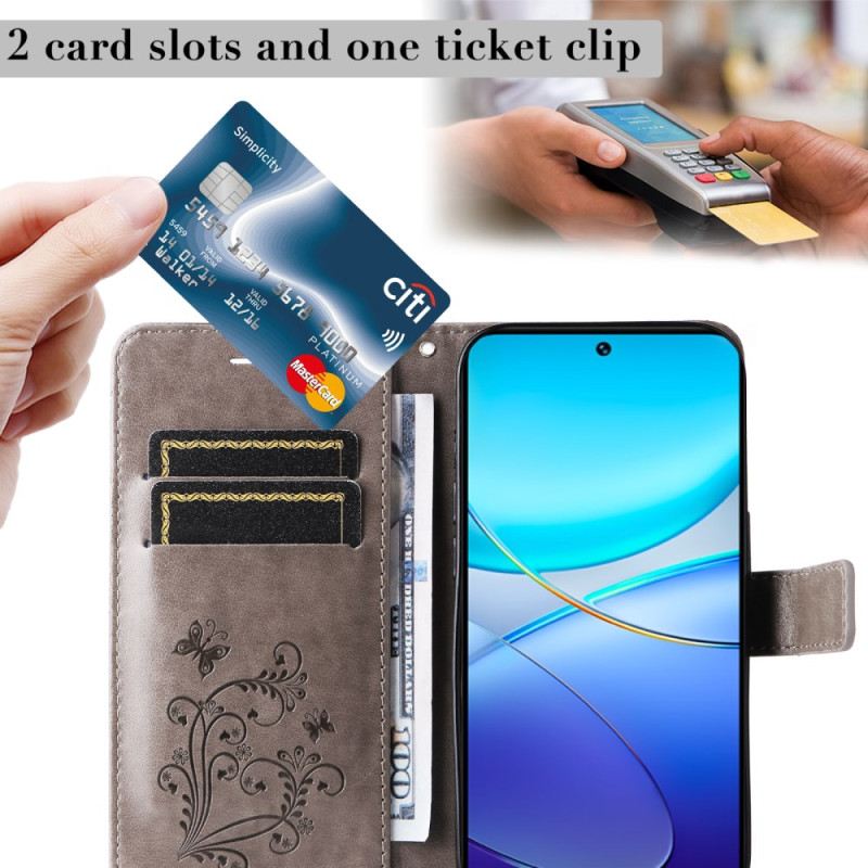 Kinyitható Tokok Vivo V40 Se 5g Óriás Pillangók