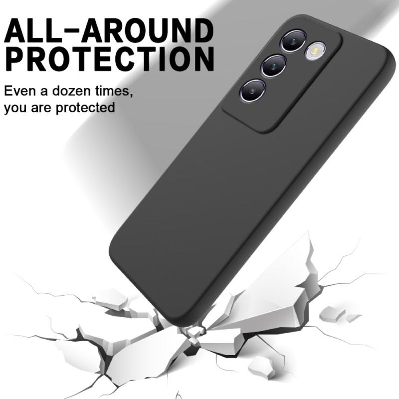 Mobiltelefon Tokok Vivo V40 Se 5g Folyékony Szilikon Pánttal